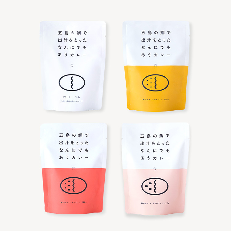 ごとのカレーあじわいセット8袋(2袋×4種)