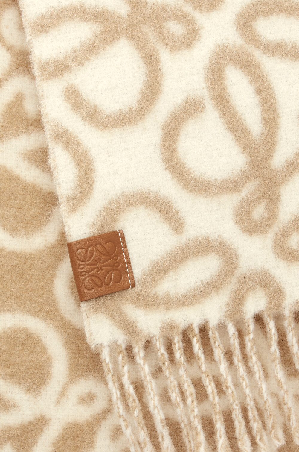 アナグラム スカーフ（アルパカ&ウールブレンド）