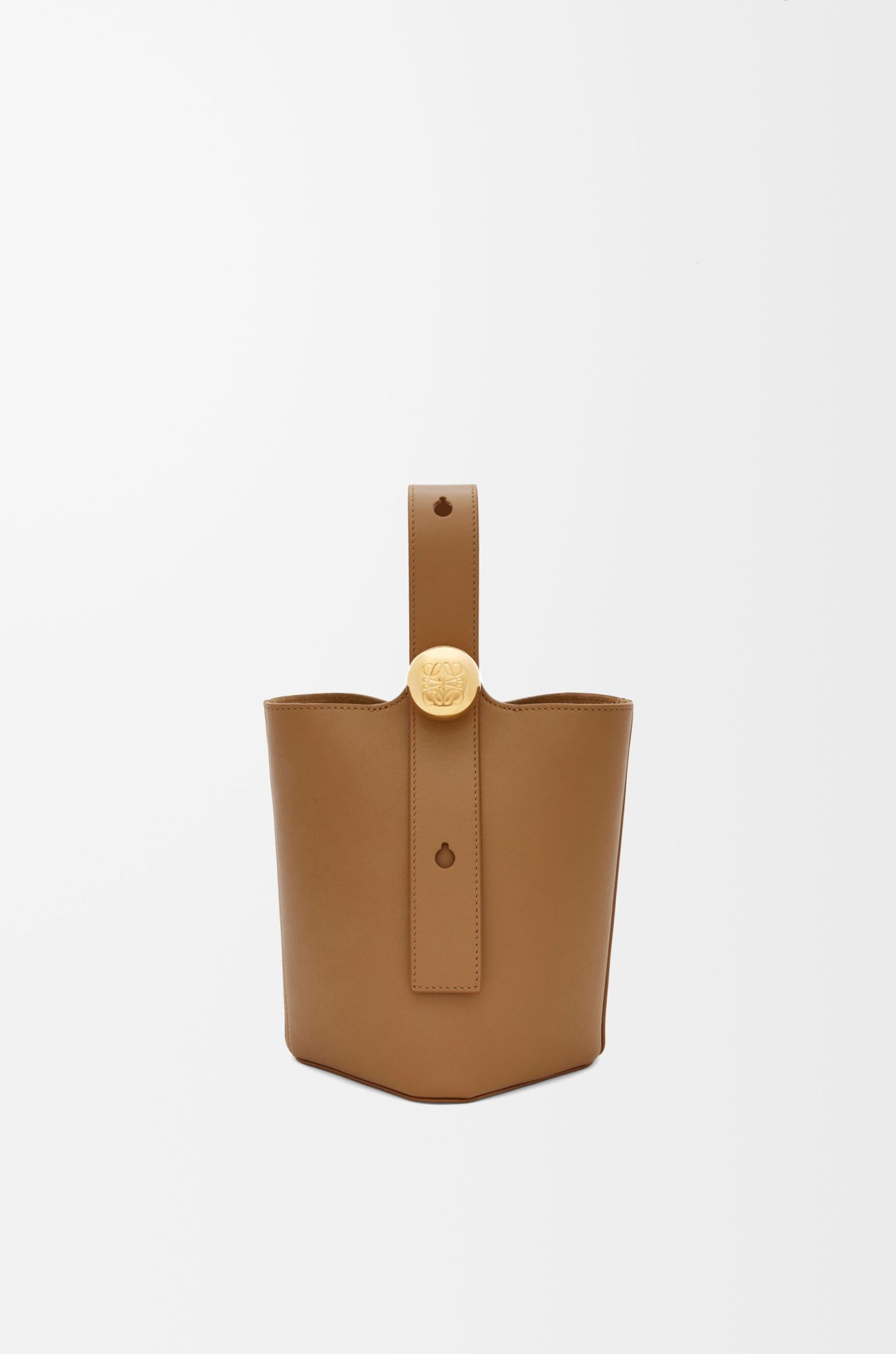 ペブル バケットバッグ ミニ（スムースカーフ）