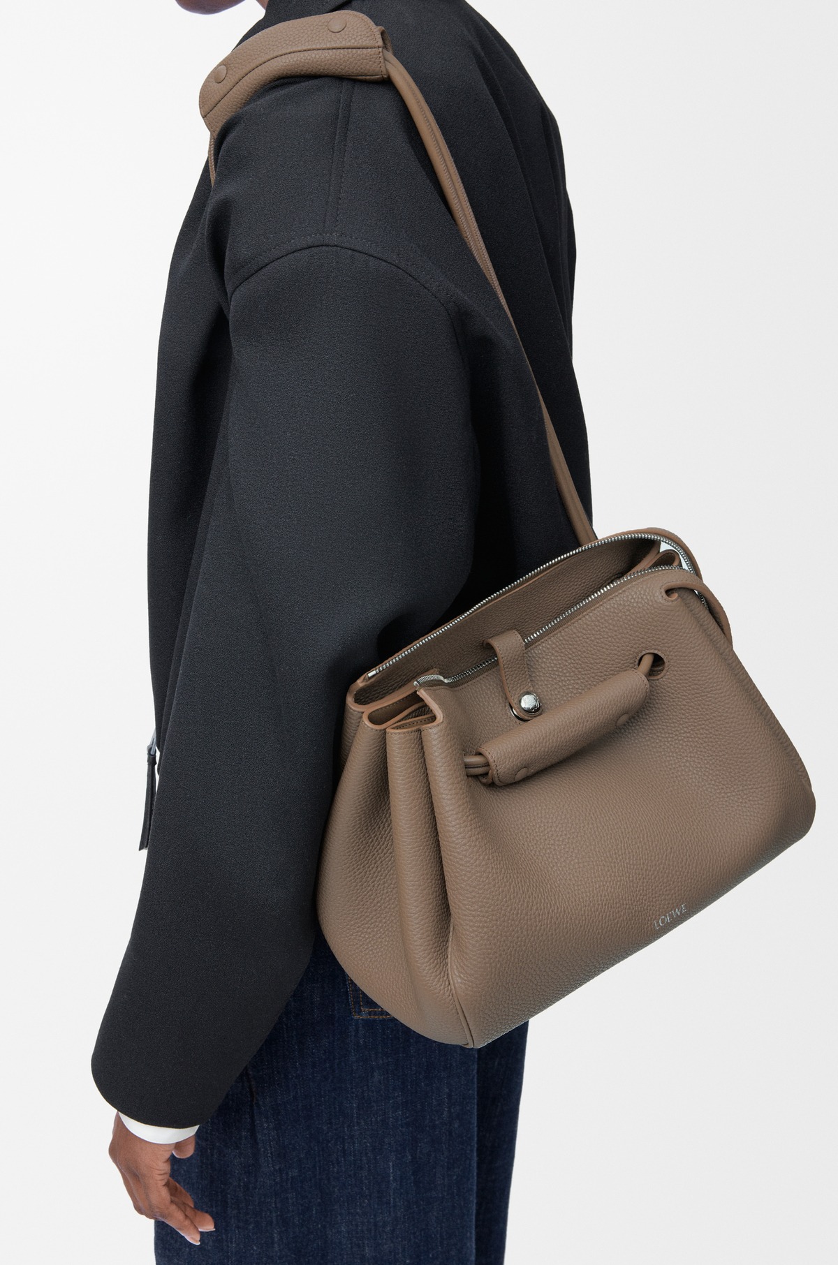 マドリードバッグ ミディアム（サプルグレインカーフ）