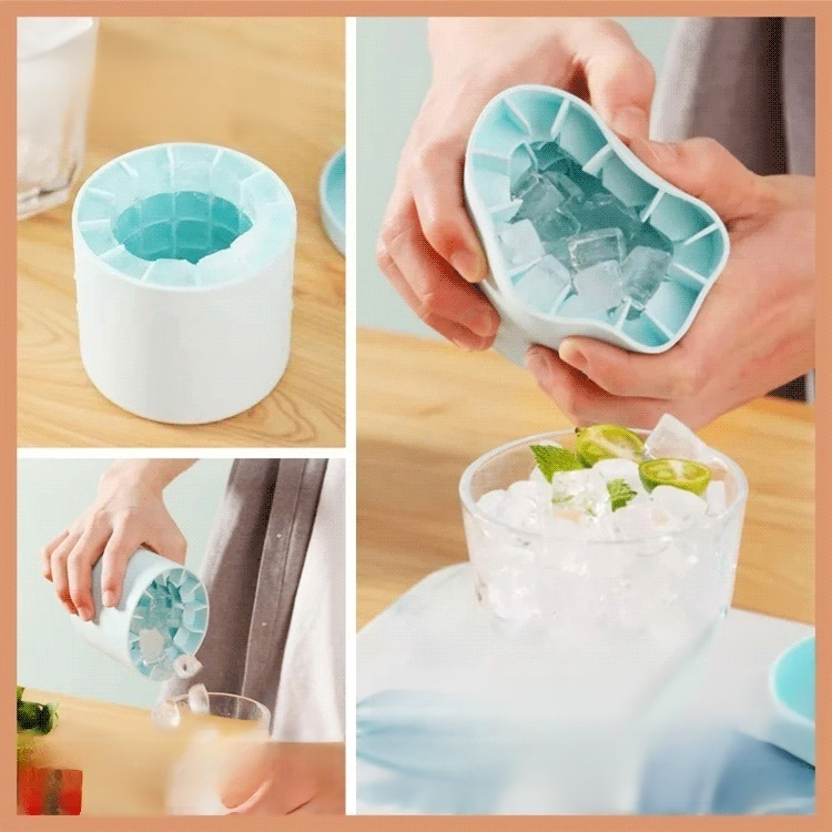 【แม่พิมพ์แบบบีบ】อุปกรณ์ทำน้ำแข็งเอง