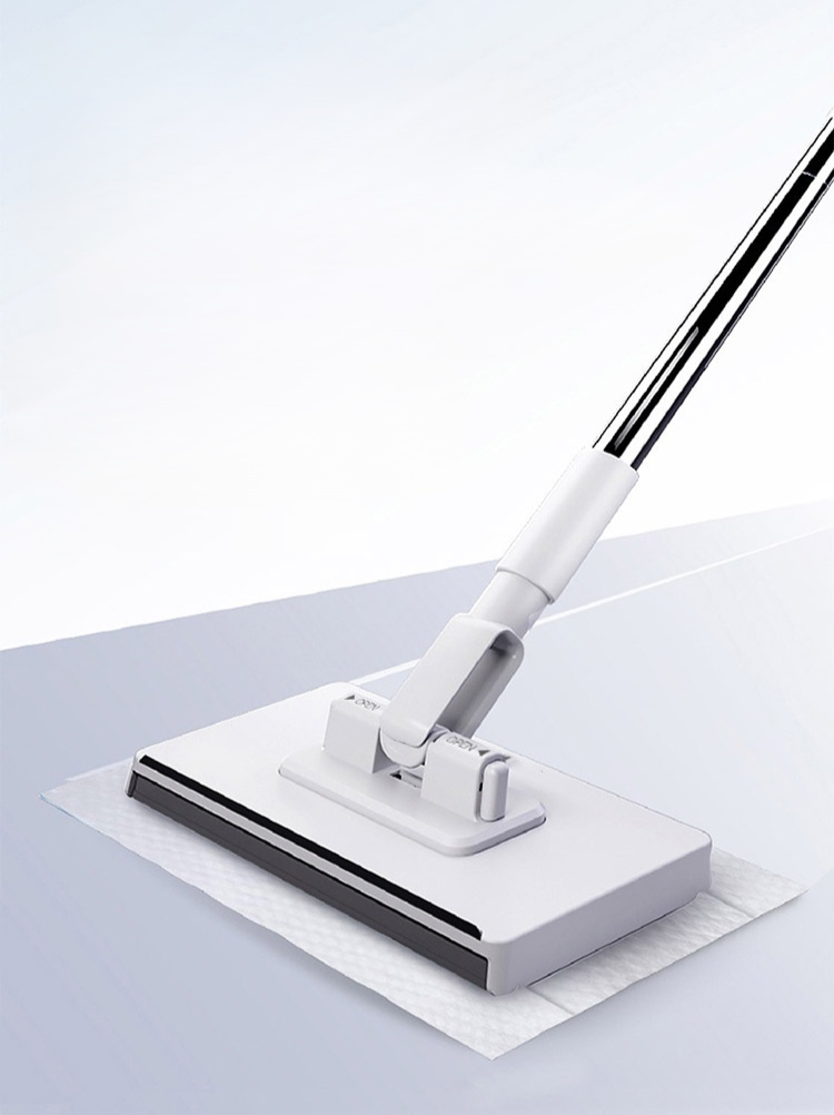 ไม้ถูพื้นหนีบผ้าเช็ดหน้าอัตโนมัติ