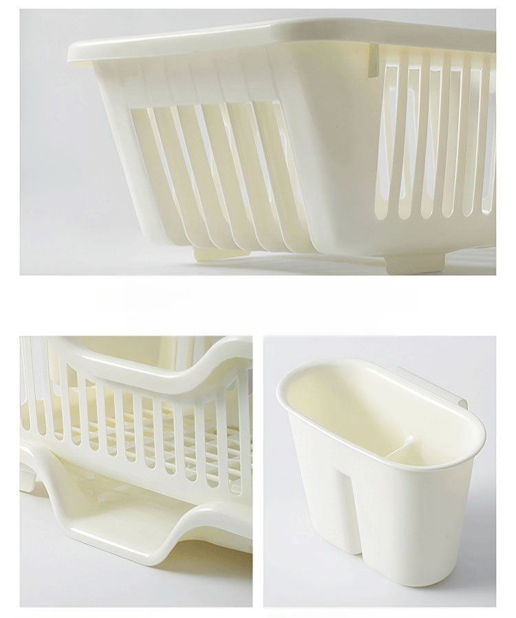 ตะกร้าหนาเก็บจานระบายน้ำ