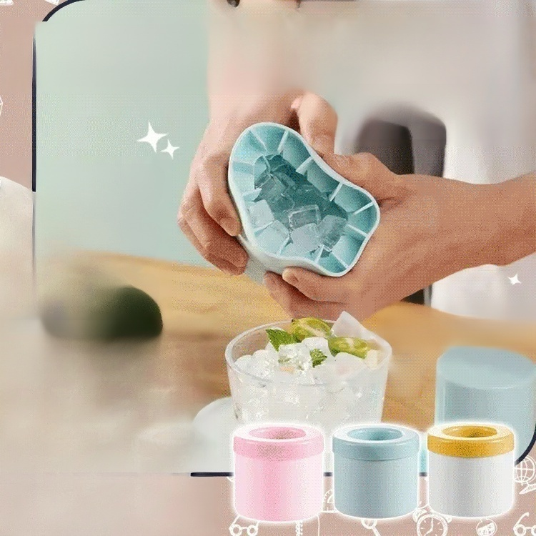 【แม่พิมพ์แบบบีบ】อุปกรณ์ทำน้ำแข็งเอง