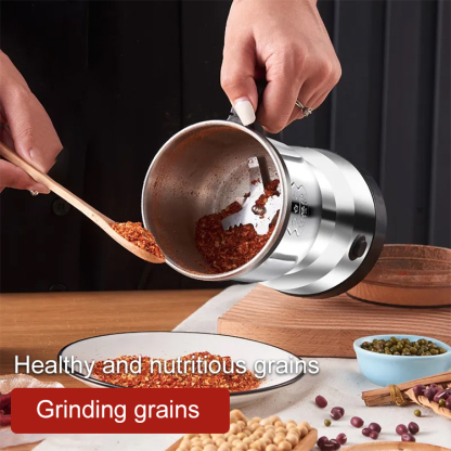 [Efficient Grinding] Multifunctional Electric Grinder for Home Use
