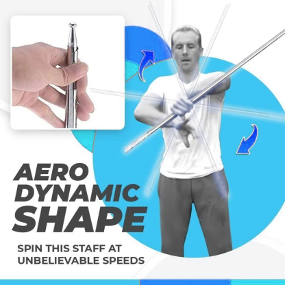 Portable retractable metal rod