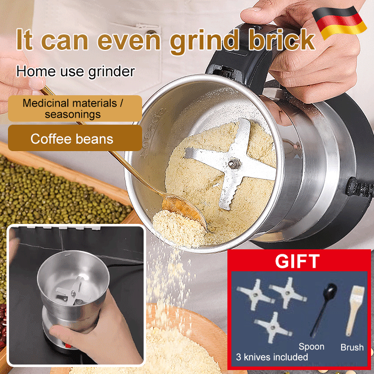 [Efficient Grinding] Multifunctional Electric Grinder for Home Use