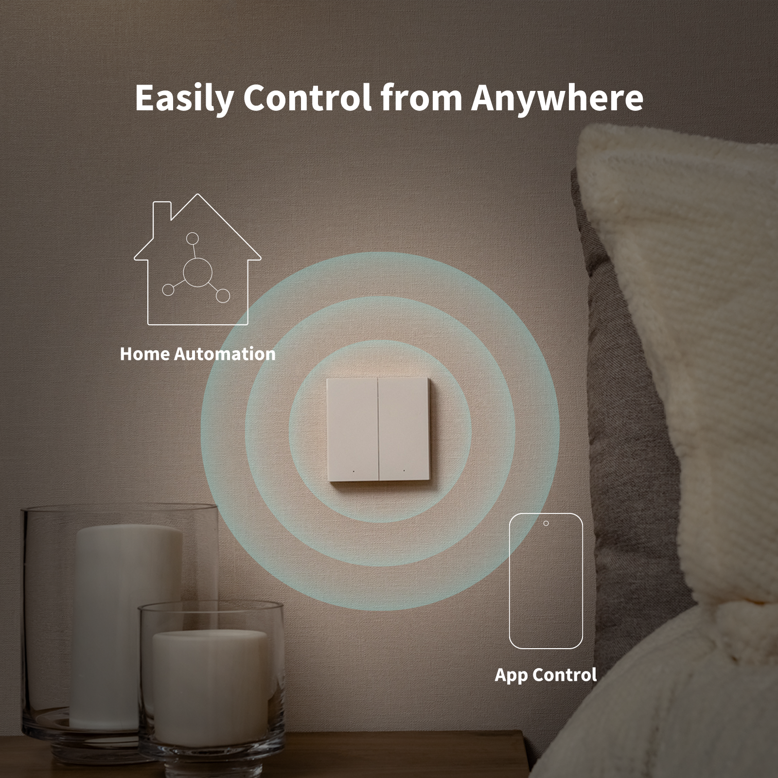 Aqara H1 Smart Wall Switch 3.0 (Single Rocker)
