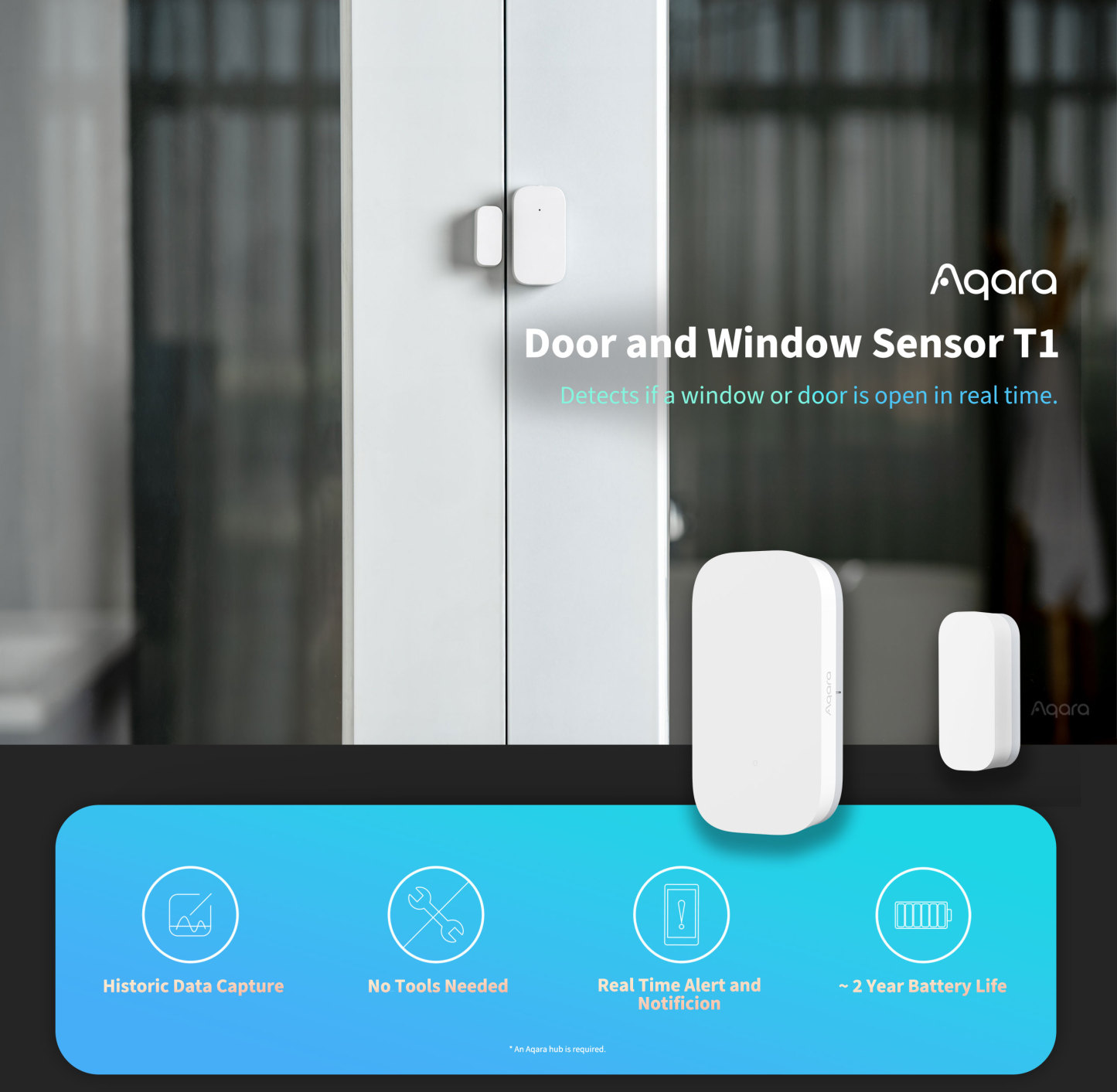 Aqara Door & Window Sensor T1