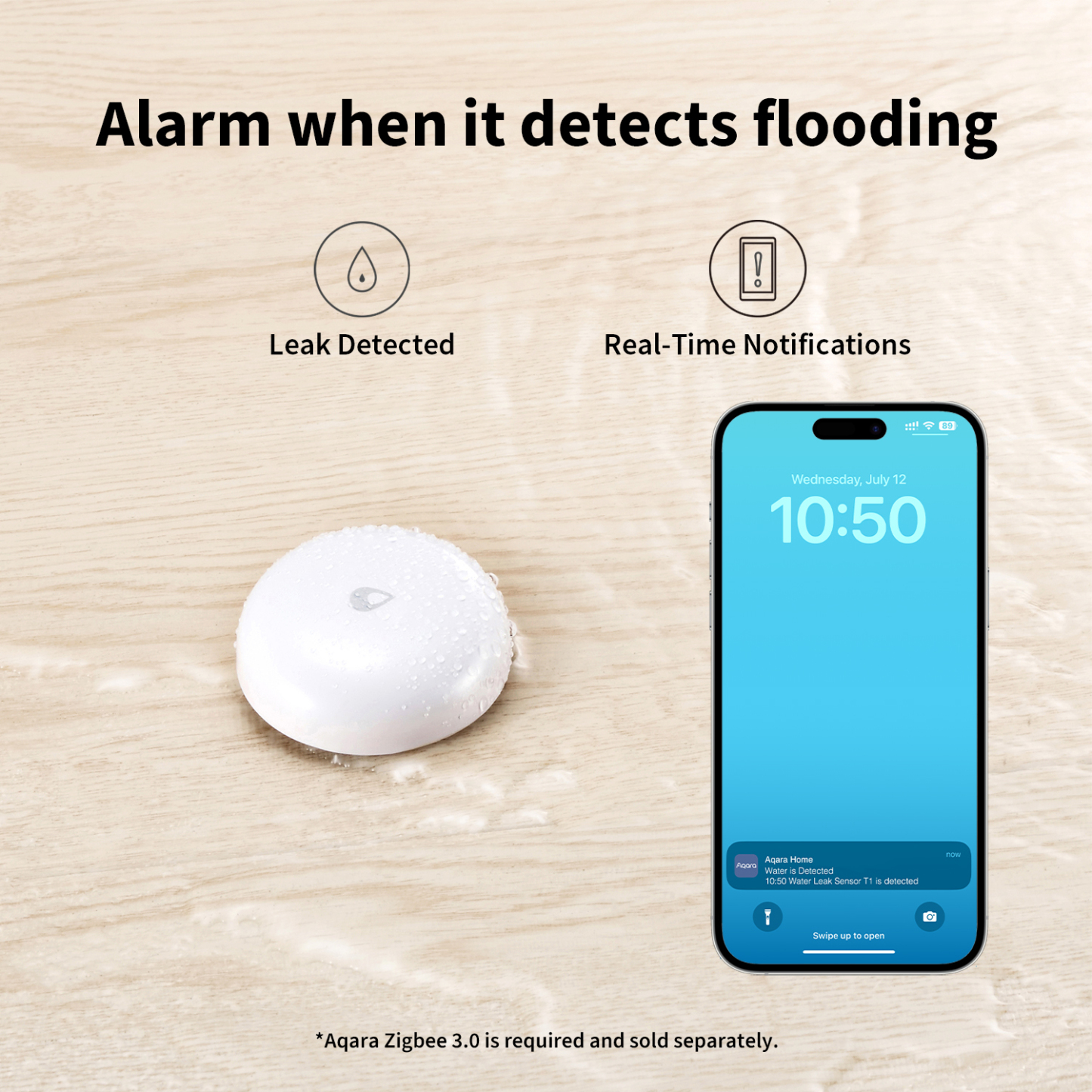 Aqara Water Leak Sensor T1