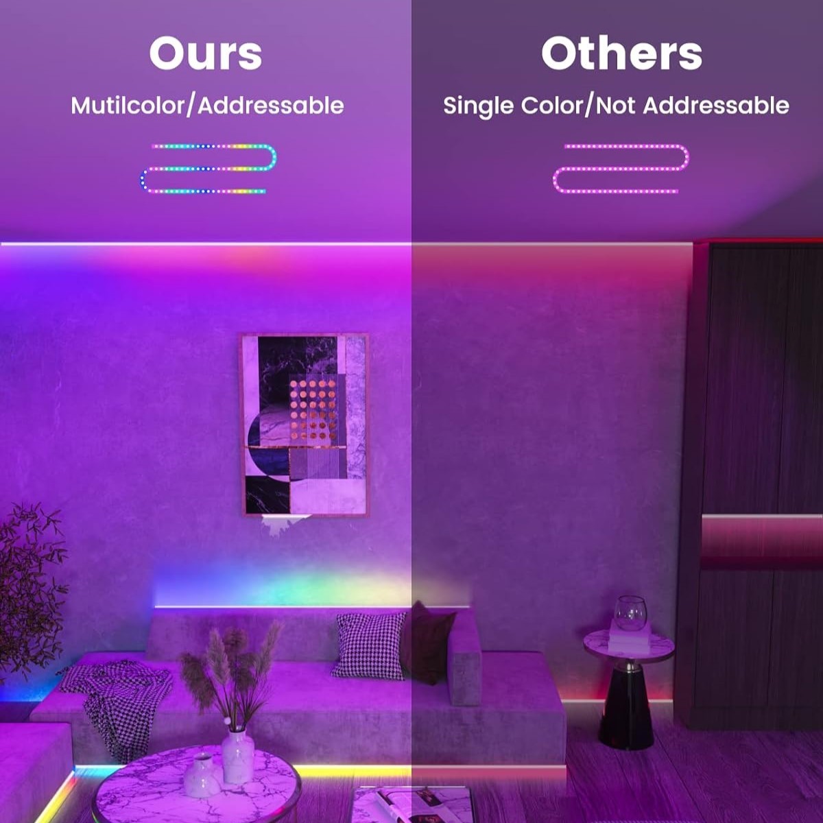 Yeelight LED Lightstrip Pro Fluid Color (2 Meter & Extension)