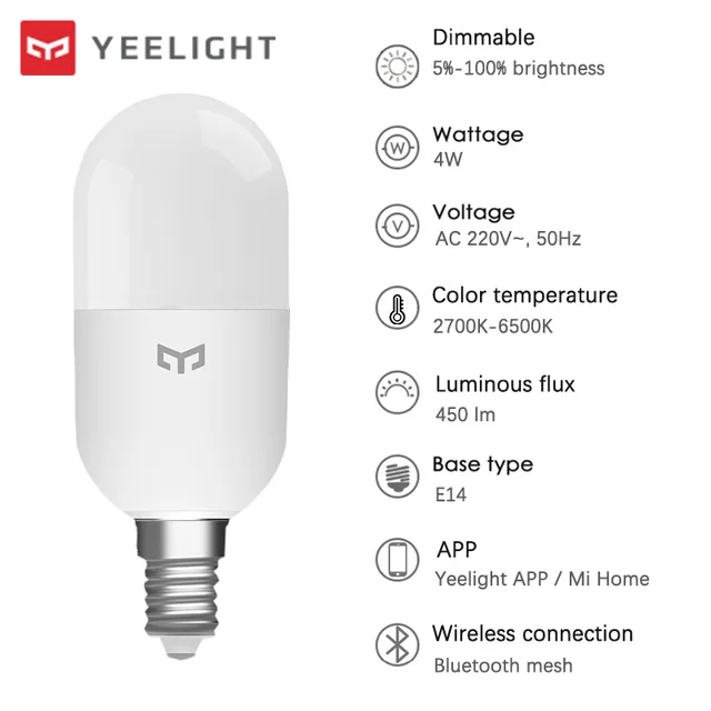 Yeelight M2 LED Smart Bulb - E14/E27