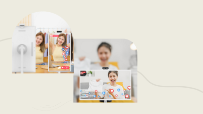 Swoshbud 32" Portable Display