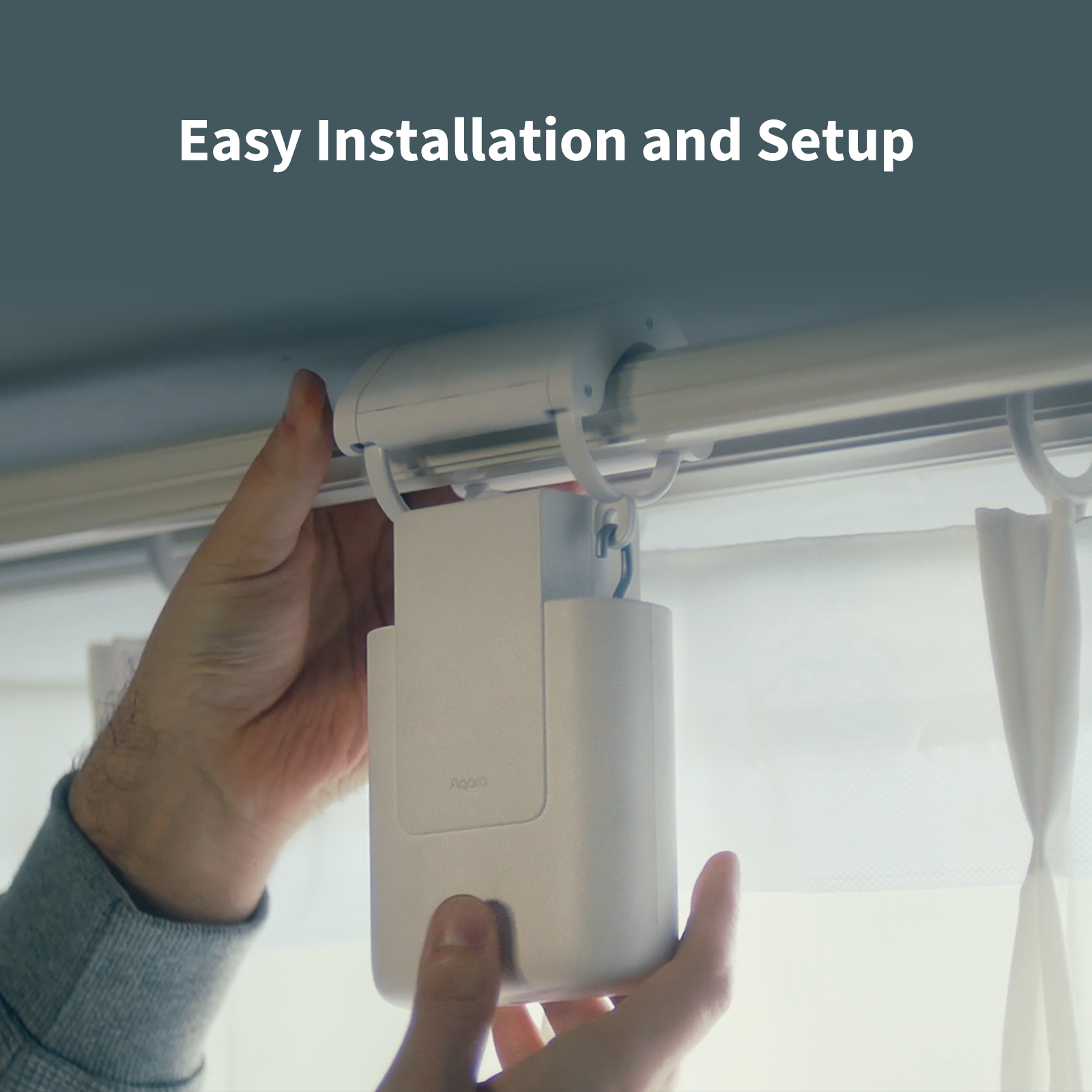 Aqara Curtain Driver E1 3.0 - Rod / Track Version