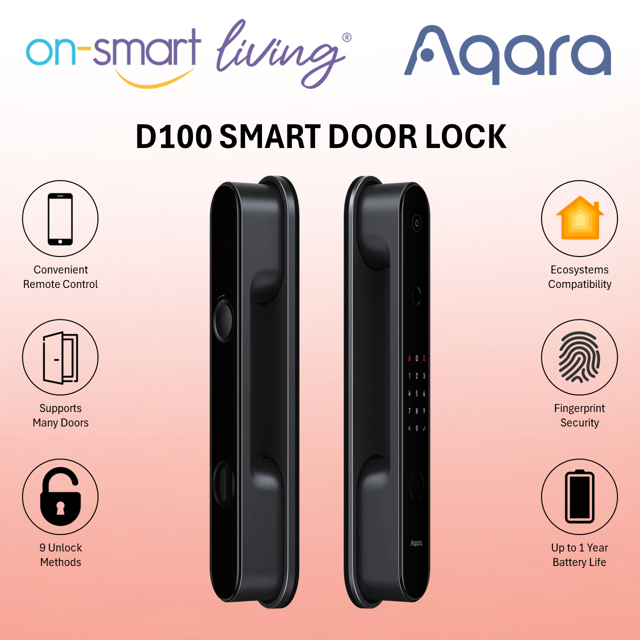 Aqara D100 Smart Door Lock