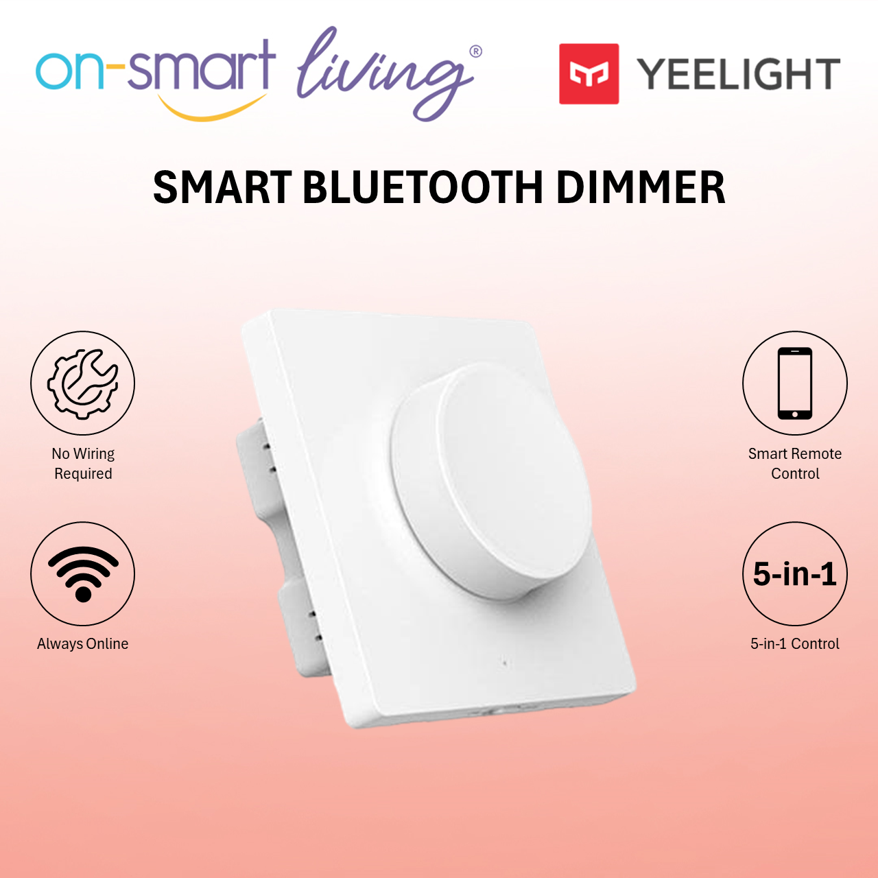 Yeelight Wireless Smart Bluetooth Dimmer