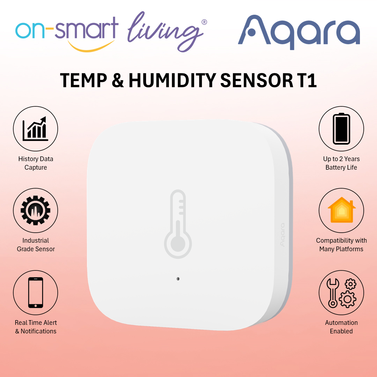Aqara Temperature & Humidity Sensor T1