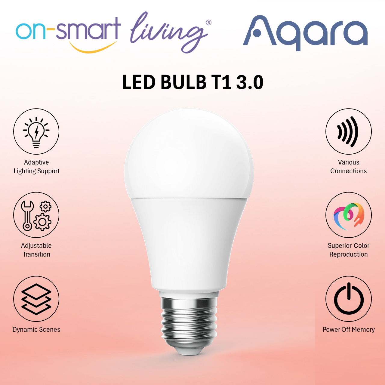 Aqara LED Bulb T1 3.0 (Tunable White)