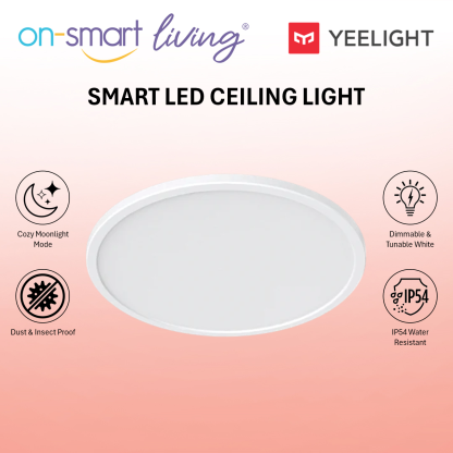 Yeelight Smart LED Ceiling Ultra Slim - 235C, 300C, 400C