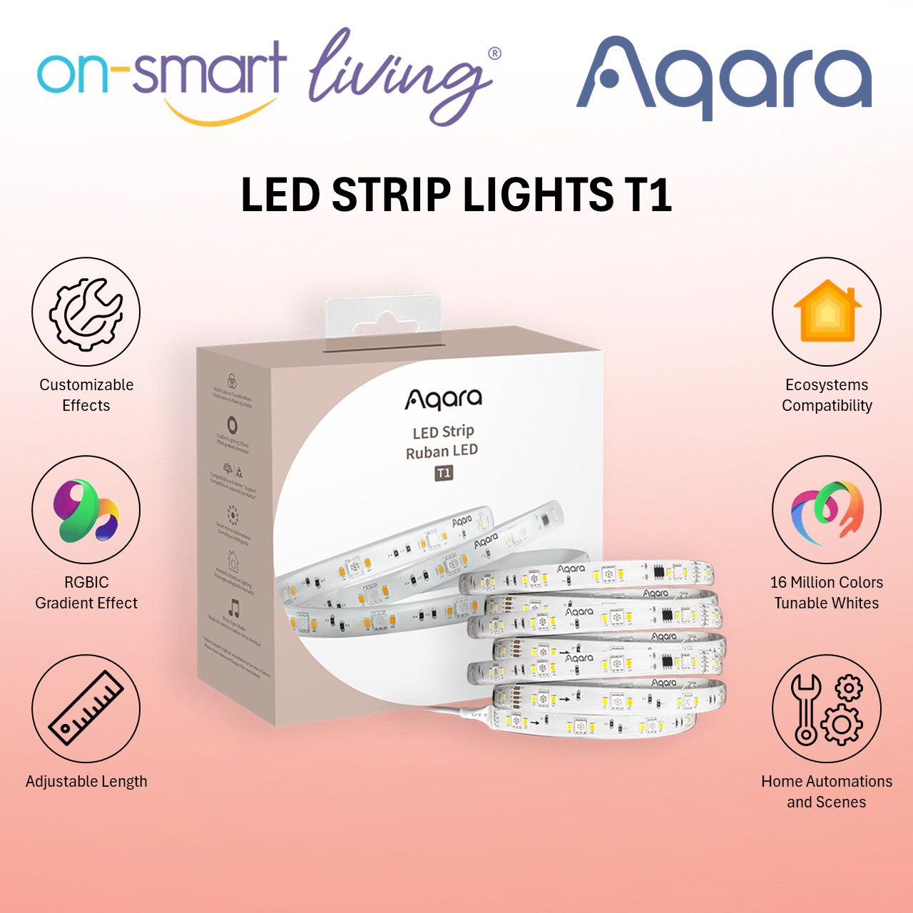Aqara LED Strip Lights T1