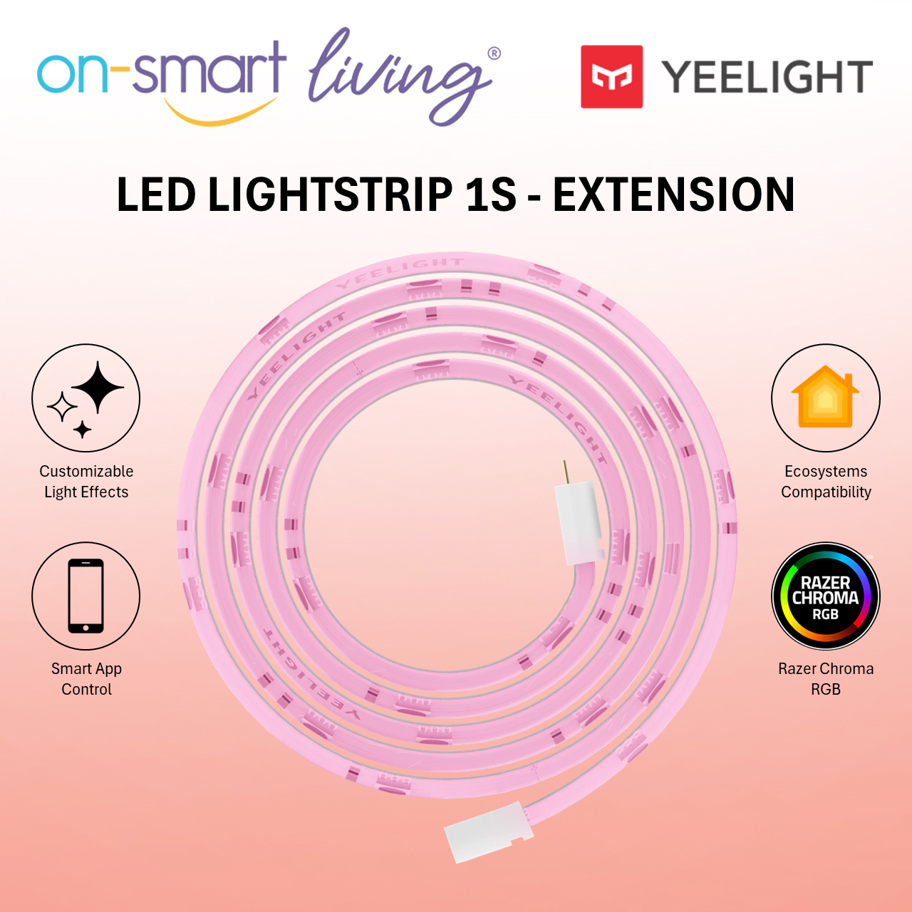 Yeelight LED Lightstrip 1S (Starter & Extension)