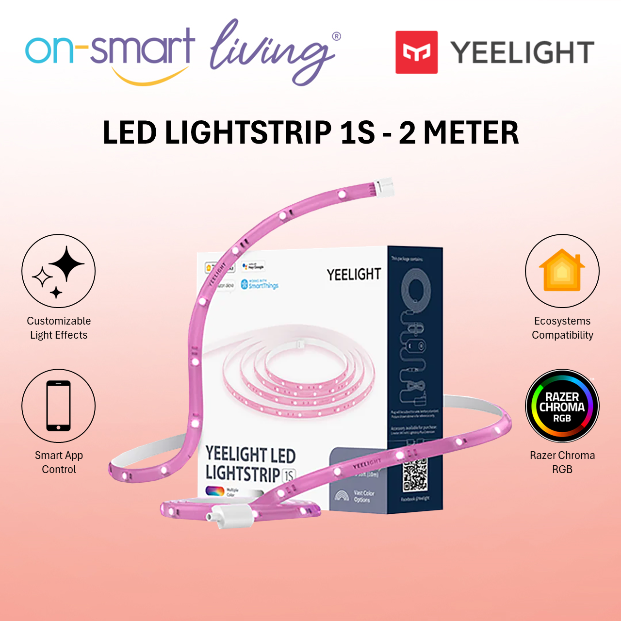 Yeelight LED Lightstrip 1S (Starter & Extension)