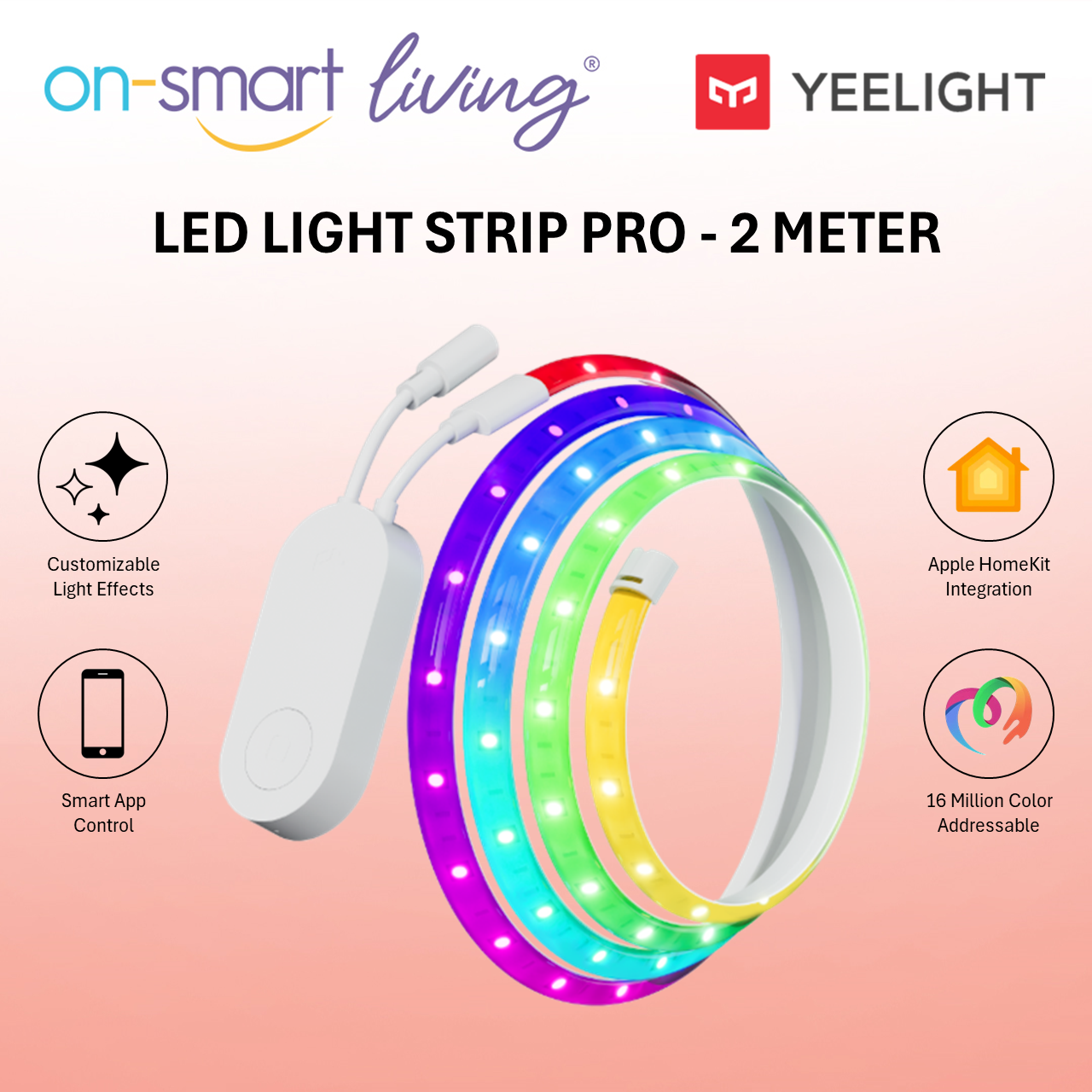 Yeelight LED Light Strip Pro - Starter 2m