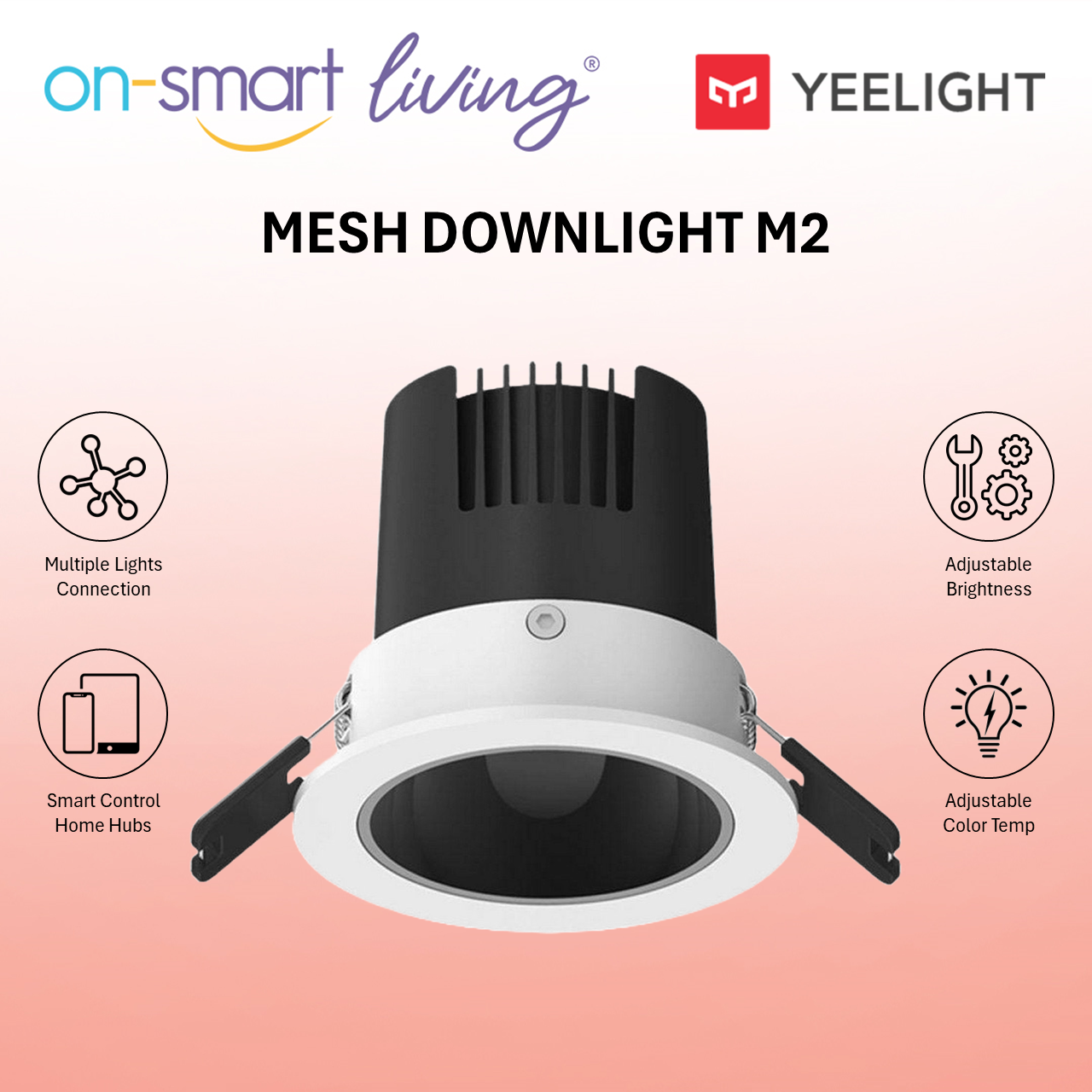 Yeelight Mesh Downlight M2 & Mesh Spotlight M2