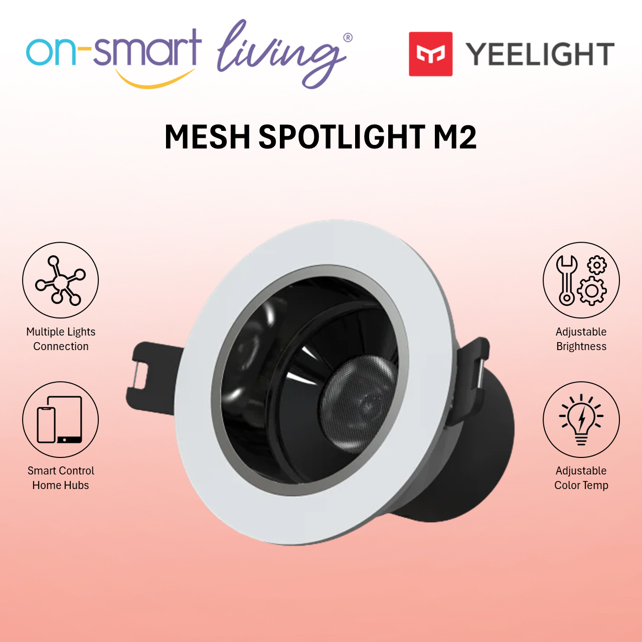 Yeelight Mesh Downlight M2 & Mesh Spotlight M2