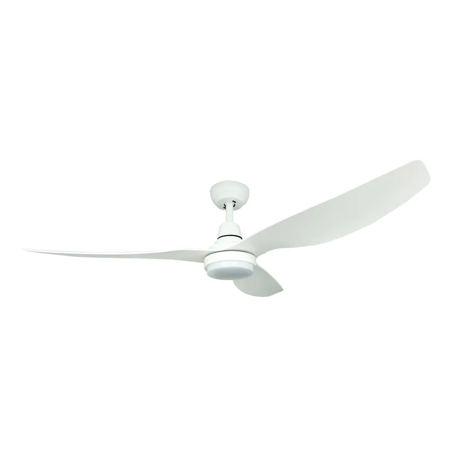 MOWE 52" Smart Ceiling Fan MW528F - Black, White, Wood