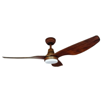 MOWE 52" Smart Ceiling Fan MW528F - Black, White, Wood