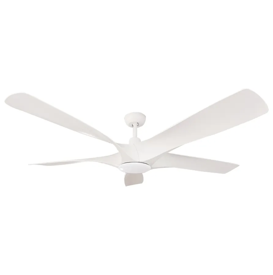 MOWE 60" Smart Ceiling Fan MW600F - Black, Silver, White, Wood
