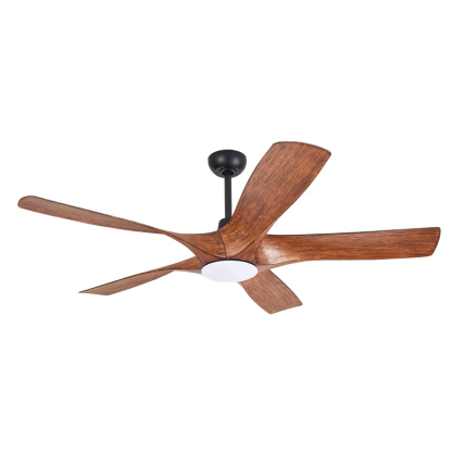 MOWE 60" Smart Ceiling Fan MW600F - Black, Silver, White, Wood