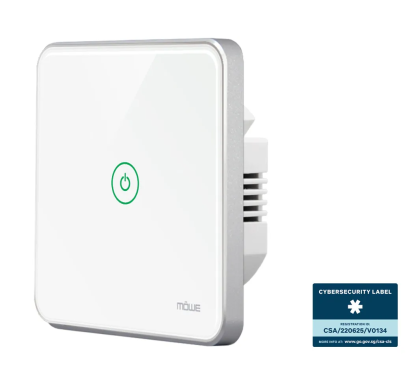 MOWE Zigbee Smart Switch - Single Touch MW731Z