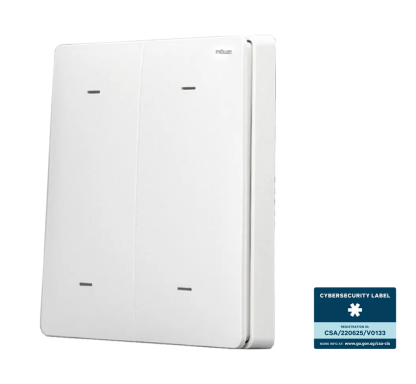 MOWE Zigbee Scene Switch - 4 Gang MW754Z