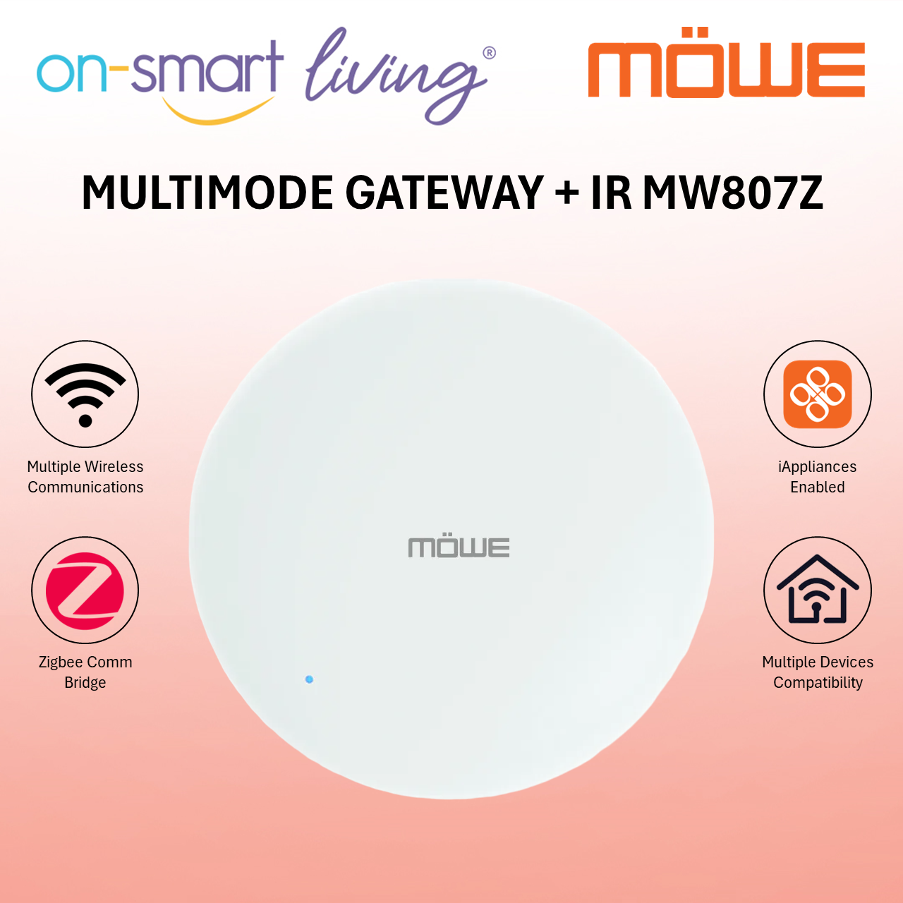 MOWE Multimode Gateway + IR MW807Z