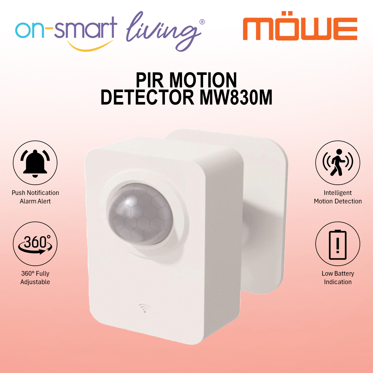 MOWE PIR Motion Sensor MW830M