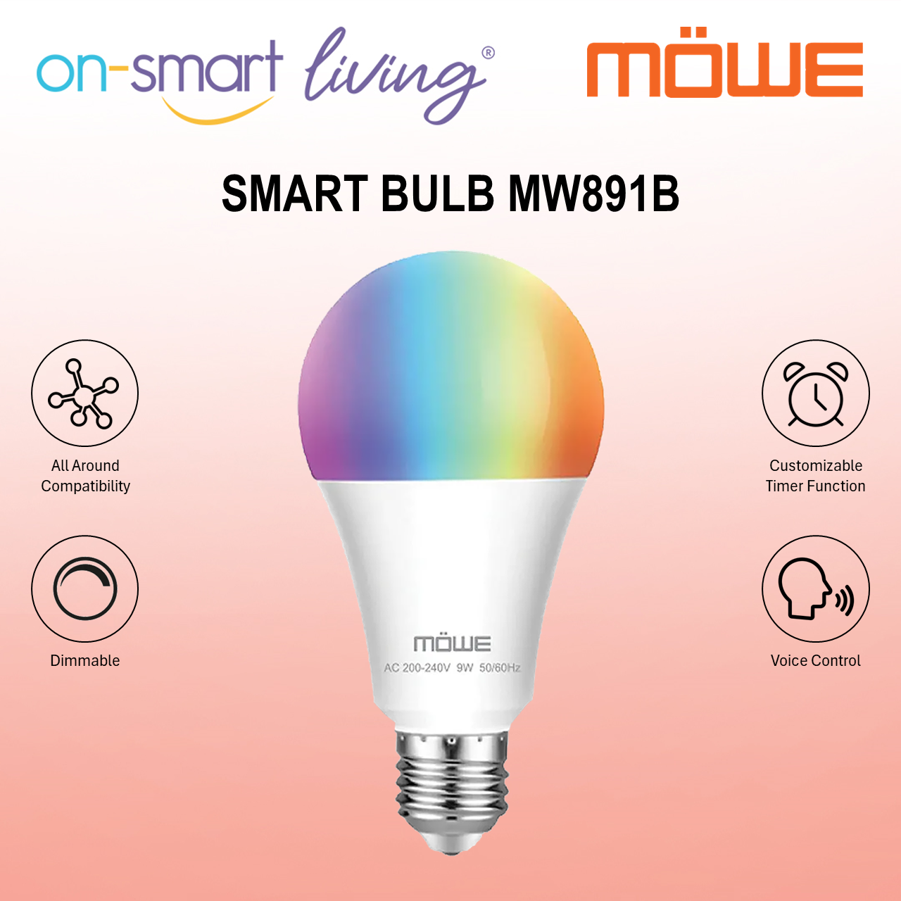 MOWE Smart Bulb MW891B