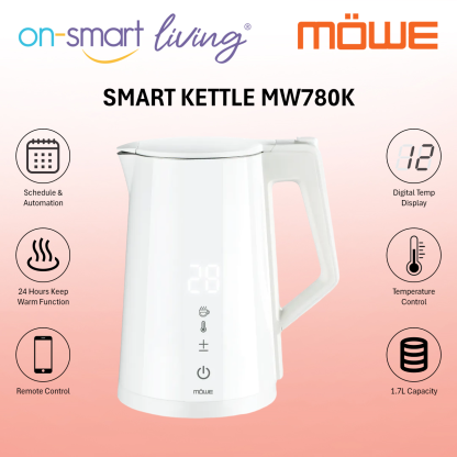 MOWE Smart Kettle MW780K - Black, White