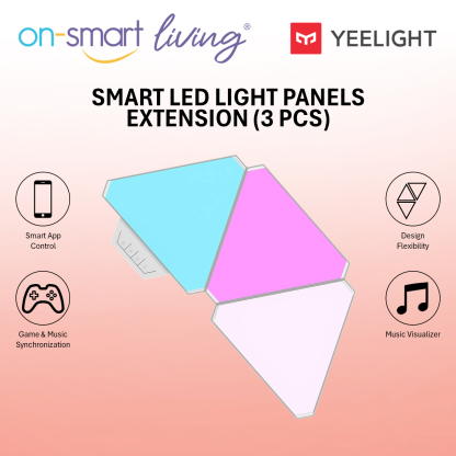 Yeelight Smart LED Light Panels Extension (3 Pcs)