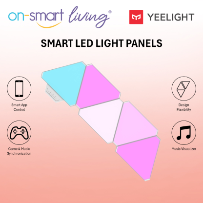 Yeelight Smart LED Light Panels (6 Pcs)