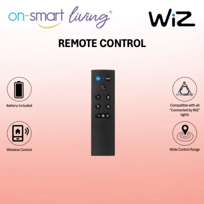 WiZ Smart Wifi Remote Control with batteries