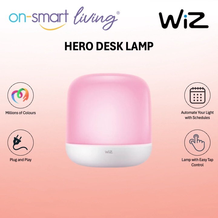 WiZ Hero Smart Wifi RGB Portable Table Lamp