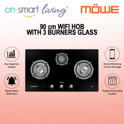 MOWE Wifi Hob with 3 Burners