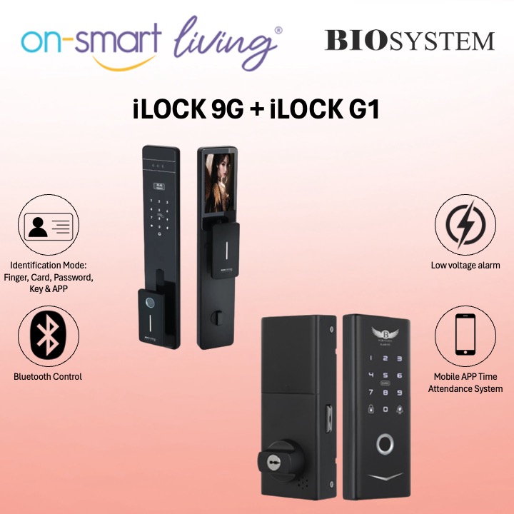 BIOSYSTEM iLock 9G + G1Smart Door Lock