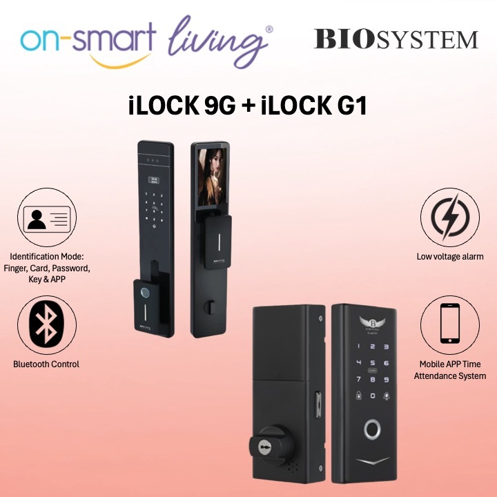 BIOSYSTEM iLock 9G + G1Smart Door Lock