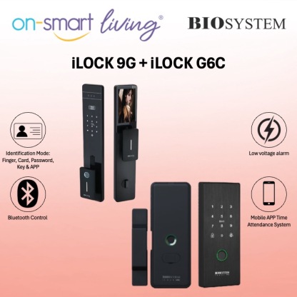 BIOSYSTEM iLock 9G + G6C Smart Door Lock