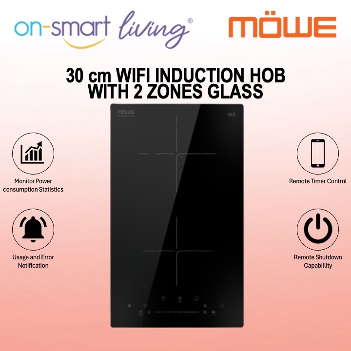 MOWE Wifi Induction Hob Glass
