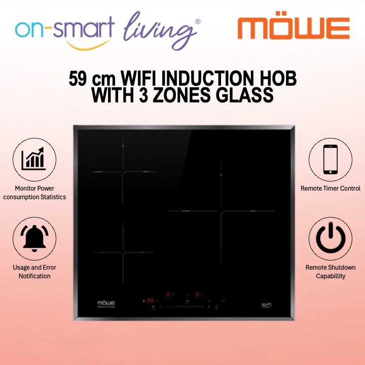MOWE Wifi Induction Hob Glass