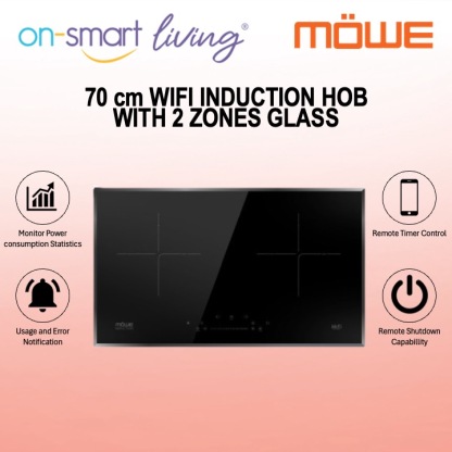 MOWE Wifi Induction Hob Glass
